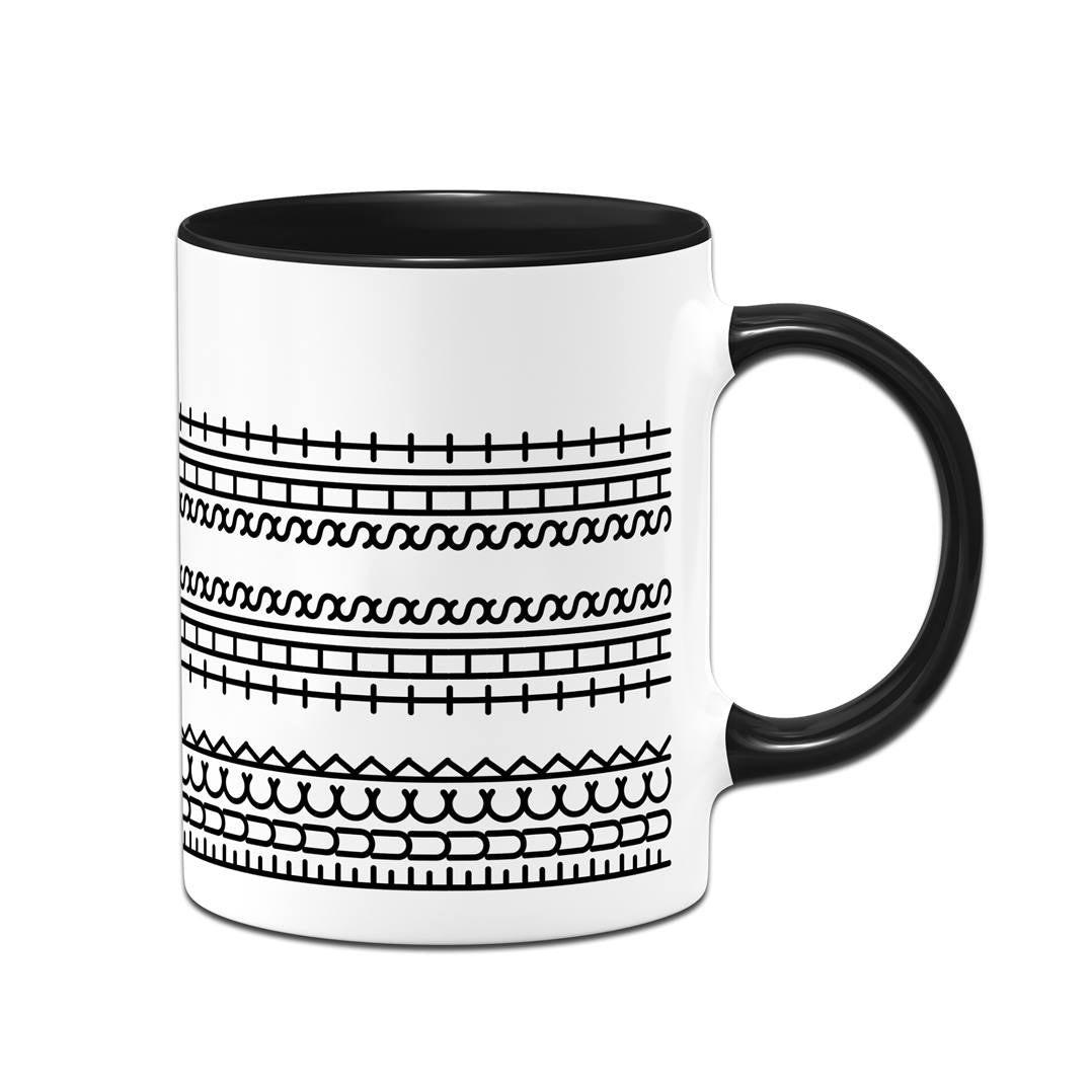 Tasse „Fuck this shit“ Muster – Geschenk für Freunde, Geburtstag & Co. – Tassenbrennerei